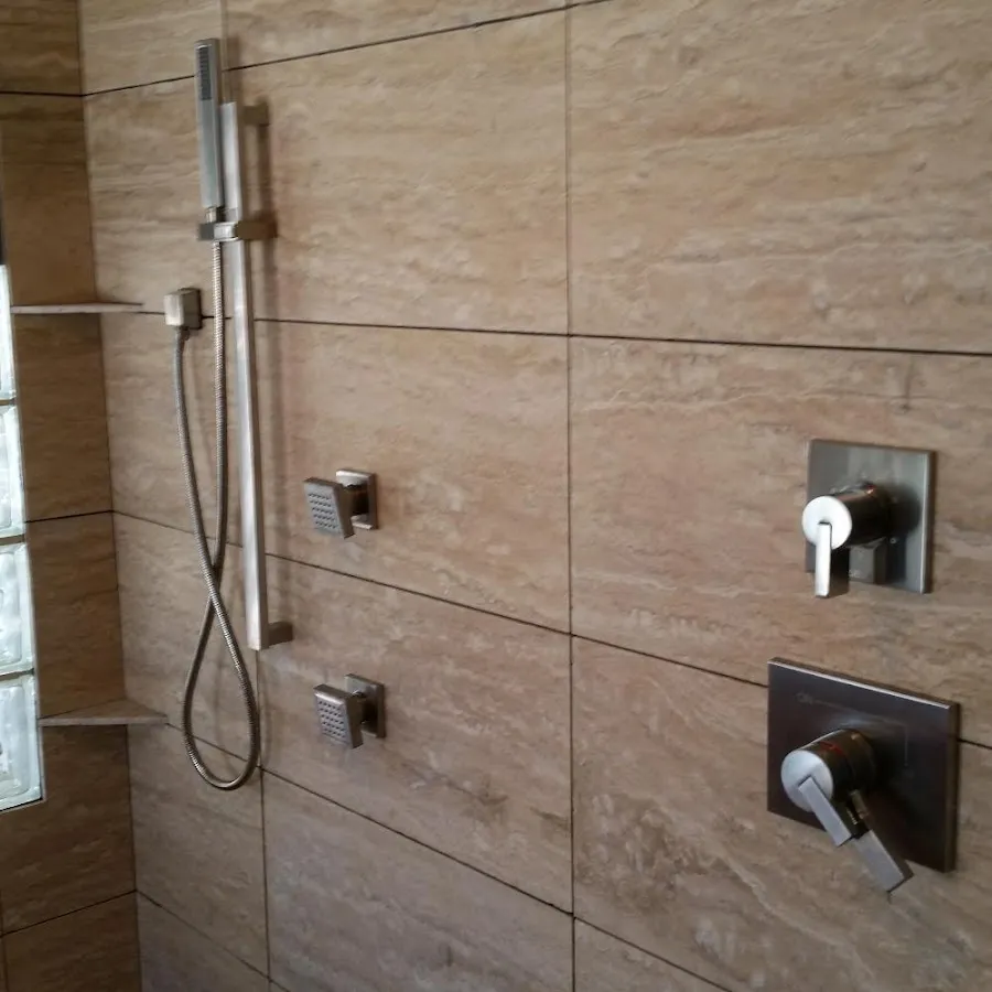 Shower fixture installation for Water Heater Installation in Grove City